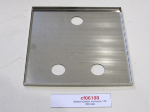Insulating plate upper pos.108 PD1020