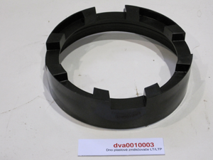 The bottom of the plastic softener LT/LTP