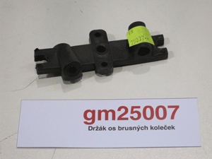 Grinding wheel axis holder