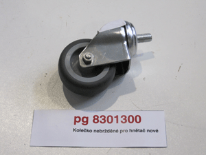 Non-braked wheel for a kneader, new