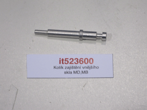 External glass securing pin MD,MB