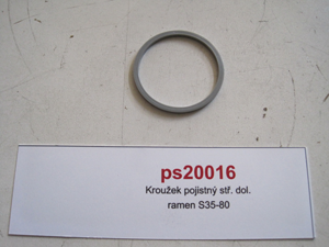 Locking ring center lower arms S35-80