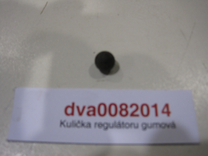 Rubber regulator ball