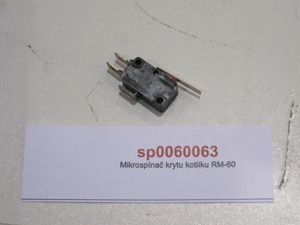 Boiler cover microswitch RM 22 - 60, pos. S3