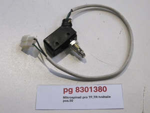 Microswitch for TF, TR kneaders pos.50