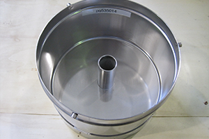 Stainless steel container for PSP 500/3.5 l