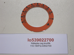 Sticker reg.button 110-190FQ-4/6G/700