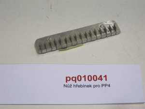 Comb knife for PP4