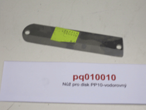 Disc knife PP10-horizontal