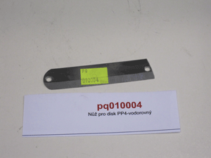 Knife for disc PP4-horizontal