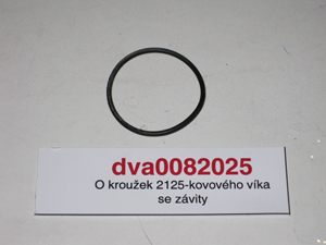 O ring of 2125 metal lid with threads