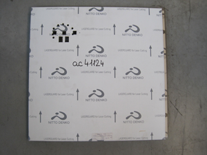 Stainless steel panel, control for S-105