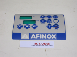 Control panel-foil shocker Afinox