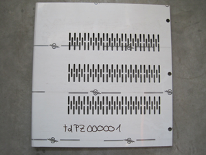 Side cover plate for SCHP-2D