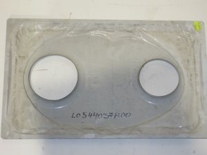 Sheet for 1xsmall+1xlarge CF8 burner