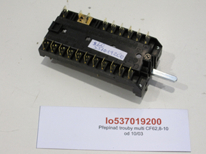 Oven switch multi CF62,8-10 from 10/03 DO NOT ORDER!!