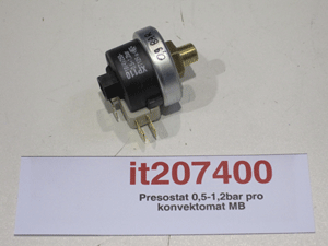 Pressure switch 0.5-1.2 bar for combi oven MB