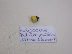 Solenoid valve flow reduction for IM 1