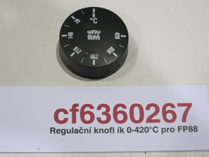 0-420°C control knob for FP88