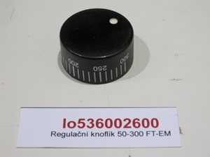 Control knob 50-300 FT-EM