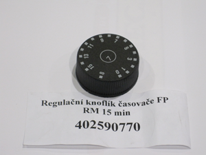 Control knob FP - timer