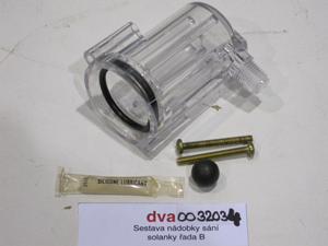 Brine suction container assembly series B