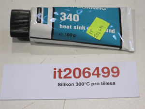 Silicone 300°C for bodies