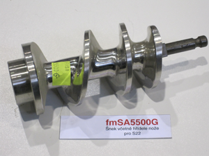 Auger including knife shaft for S22