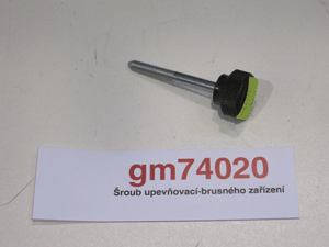 Screw of fastening-grinding device