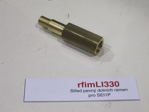 Center fixed down. arms SEI1P, Q-82 (brass hexagons)