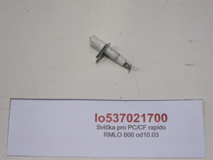 Candle for PC/CF rapido RMLO 600 from 10.03 DO NOT ORDER!!