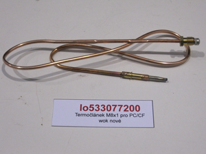 Thermocouple M8x1 for PC/CF wok new double burner large