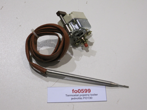 Single-phase safety boiler thermostat.FO130
