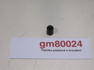 Plastic button for grinding