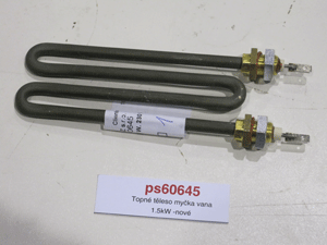 Heating element dishwasher S,T,E bathtub 1.5kW, T-120, T-50