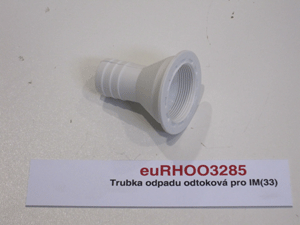 Waste drain pipe for IM(33)