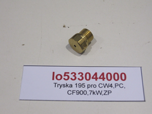 Nozzle 195 for CW-74,PC,CF900,7kW,ZP
