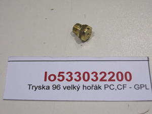 Nozzle 96 large burner PC,CF - GPL