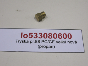 Nozzle diameter 88 PC/CF large new (propane)