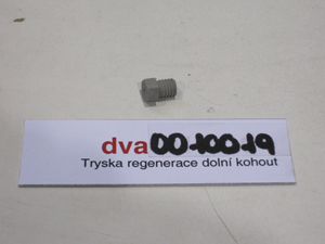 Regeneration nozzle lower cock