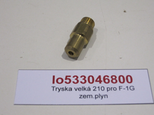Nozzle large 210 for F-1G natural gas