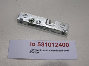 Glass door hinge attachment 600/700