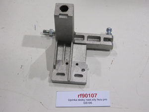 Cutting force adjustment plate clamp for GS195