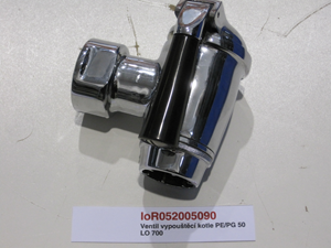 Boiler discharge valve PE/PG 50 LO 700