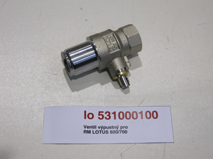 Drain valve for RMLOTUS600/700 FQ,BM, CWKT, F13T