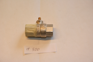 Servo-electric drain valve for FB