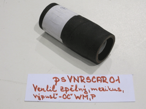 Non-return valve, between pieces, outlet-OČ WM,P