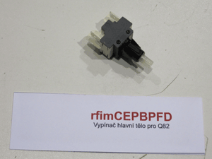 START switch Q82-only contacts for round button