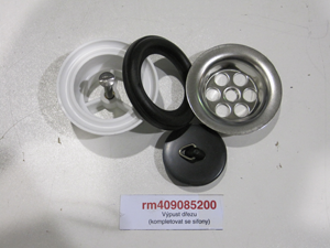 Sink drain (to be completed with siphons)