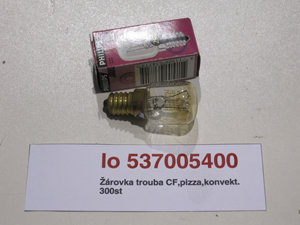 Light bulb oven CF, pizza, convection. 300